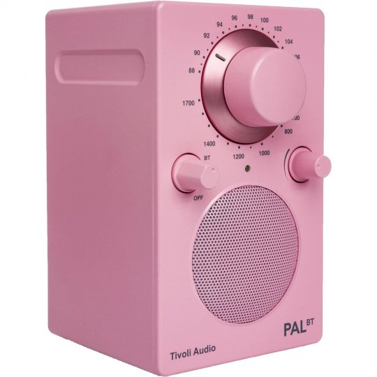 Tivoli PAL BT Portable Bluetooth Radio PINK