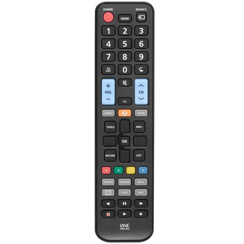 All For One Replacement remote for all Samsung TVs