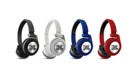 Description image for JBL Synchros E40BT Bluetooth On-Ear Headphones BLUE