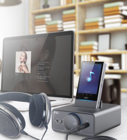 Description image for FiiO K5 Docking Headphone Amplifier/DAC TITANIUM