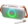 JBL PartyBox On-The-Go 2 Plus Portable Party Speaker WHITE
