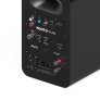 Kanto Living YU4 2nd Gen (2nd Gen) 160 W Powered Speakers System with Bluetooth 5.3 Phono Preamp USB-C BLACK