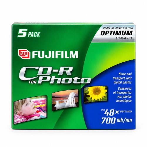 Fujifilm Photo Storage CD-R 700 MB 5-Pack