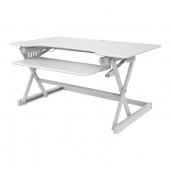 Rocelco DADR 40-Inch Standing Desk Converter WHITE