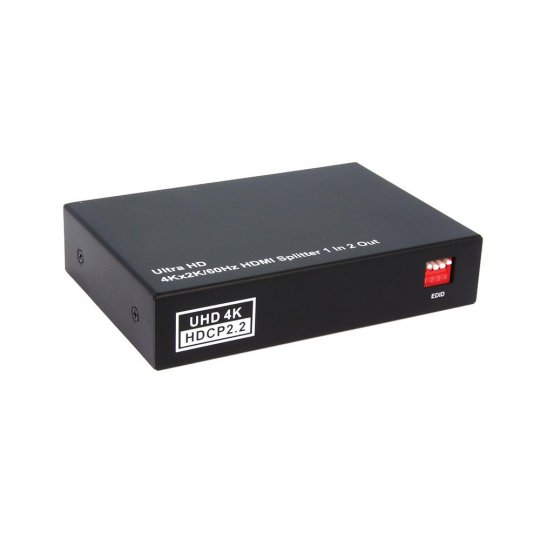 UltraLink ULHDMI12 1 In 2 Out 4K 60Hz HDMI Splitter