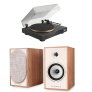 JBL Spinner BT & Triangle Borea BR03 Connect Powered Vinyl Stereo System Bundle GOLD/BLACK / LIGHT OAK
