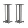 NorStone Stylum Max Speaker Stand (Pair) SILVER SATIN