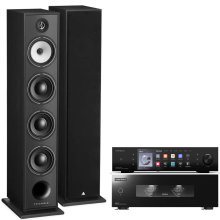 EverSolo DMP-A8 Gen 2 & AMP-F8 with Triangle Borea BR09 High-End Stereo System Bundle BLACK