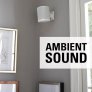 Sanus WSWM21 Wireless Speaker Wall Mount for the Sonos One PLAY:1 & PLAY:3 Single WHITE