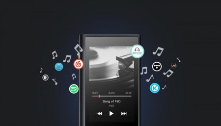 Description image for FiiO M9 Touch Screen Hi-Res Player Bluetooth 4.2 aptX/aptX-HD LDAC DSD & 2x AK4490EN DAC