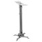 VMP Yokeless Low Profile Projector Mount with Cable Management SILVIER