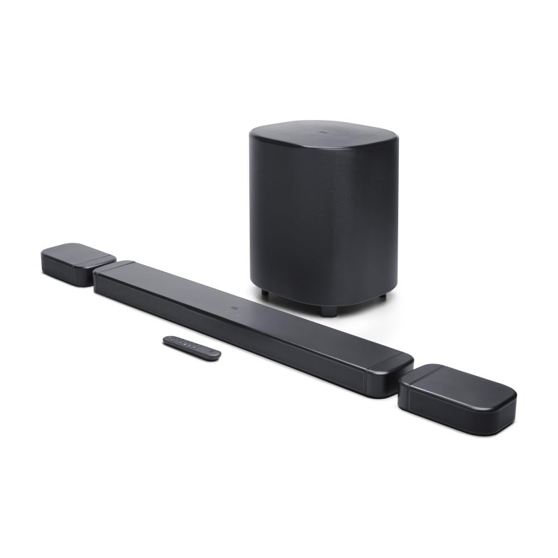JBL Bar 700 MK2 Dolby Atmos Dolby Atmos and DTS Virtual:X Soundbar with Detachable Surround Speakers BLACK