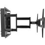 Kanto R500 Recessed Articulating Wall Mount for 46-80 inch Displays