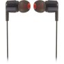 JBL Tune 210 In-Ear Headphone with One-Button Remote/Mic BLACK