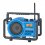 Sangean BB-100 Ultra-Rugged Bluetooth Utility Radio BLUE