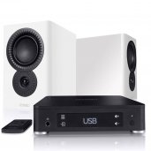 Mission LX-Connect True Wireless Speaker System w LX Connect-Hub WHITE