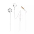 JBL Tune 205 Wired Earbud Headphones with Mic CHROME