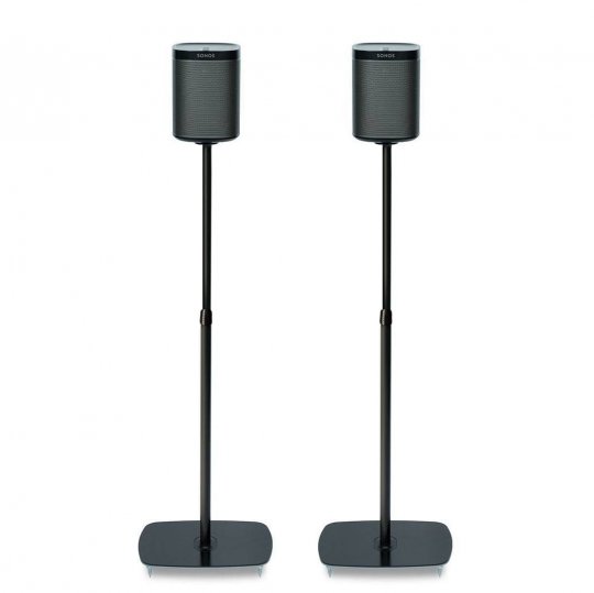 Flexson Adjustable Floorstand for SONOS PLAY:1 BLACK (Pr)