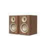 Kanto Living TUK Grand 2nd Gen 320W Premium Powered Speaker System with Bluetooth 5.4 - Dual RCA and USB-C Inputs WALNUT W/ ROSE GOLD
