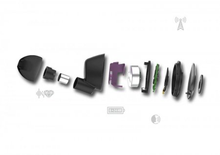 Description image for Klipsch T5 II True Wireless w Active Noise Canceling In-Ear Headphones BLACK