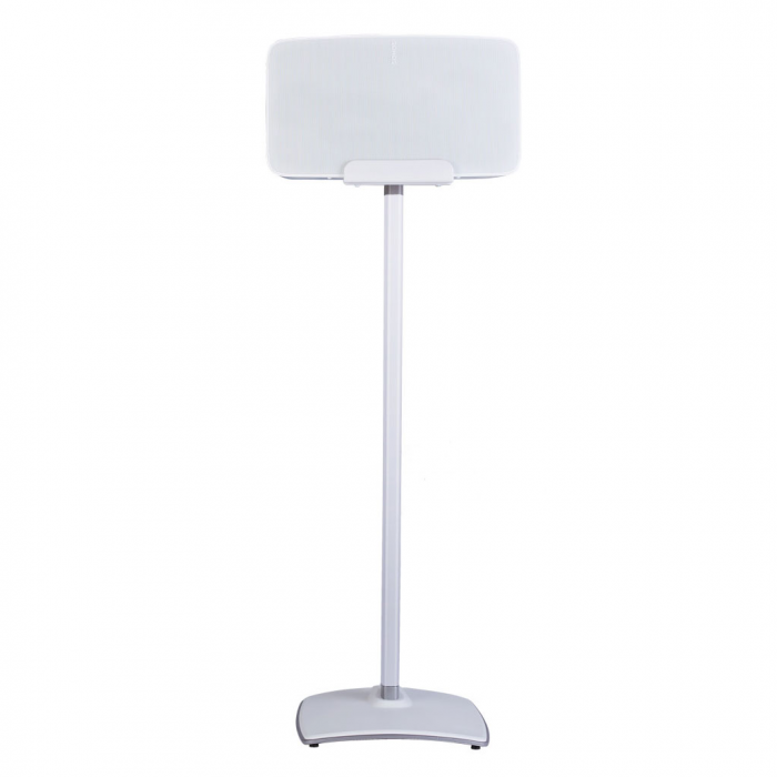 Sanus WSS52 Wireless Speaker Stand for the Sonos PLAY:5 Single WHITE - Click Image to Close