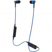 Audio-Technica ATH-CKR35BTBL Sound Reality Wireless In-Ear Headphones BLUE