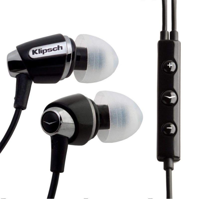 Klipsch Image S4i In-Ear Headphones w Mic & 3-Button Remote