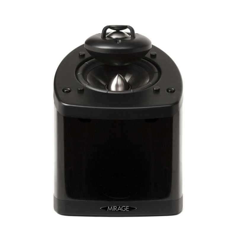 Mirage Omnisat 3 OS³-Sat Omnipolar Satellite Speaker - Black