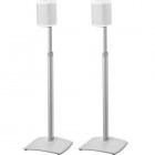 Sanus WSSA2 Adjustable Speaker Stands for the Sonos One PLAY:1 and PLAY:3 (Pair) WHITE