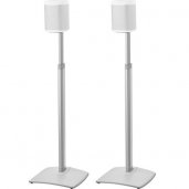 Sanus WSSA2 Adjustable Speaker Stands for the Sonos One PLAY:1 and PLAY:3 (Pair) WHITE