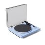 Kanto Living OBI3 2nd Gen Turntable with Bluetooth 5.3 Preamp and Pitch Control MATTE ICE BLUE
