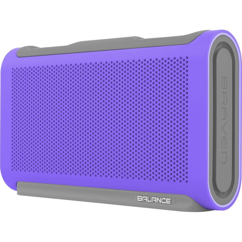 Braven 'Balance' Portable Bluetooth Speaker PURPLE