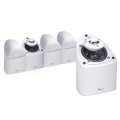 Mirage Omnipolar Bookshelf Speakers Nanosat Theater Pack WHITE