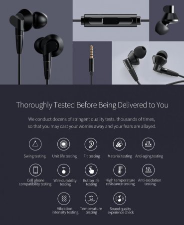 Description image for FiiO F5 In-Ear Headphone with Detachable MMCX Cable BLACK