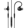 RHA T20i DualCoil Hi-Res In-Ear Headphones & IEMs with Ear Hooks with iOS Remote BLACK