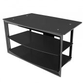 Techcraft MC3032B Bernini 37-Inch High-Gloss Black TV Stand