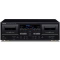 TEAC W-1200 Dual Cassette Deck BLACK