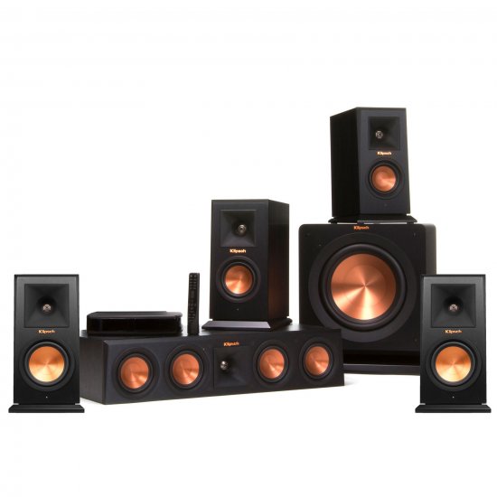 Klipsch Reference Rp 140wm Wireless 5 1 Home Theater System Bundle