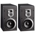 JBL ES30 3-Way Bookshelf Speakers with Removable Grilles (Black)