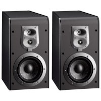JBL ES30 3-Way Bookshelf Speakers with Removable Grilles (Black)