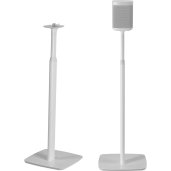 Flexson FLXS1AFS2011 Adjustable Floorstand Speaker for Sonos One Play:1 WHITE (Pair)