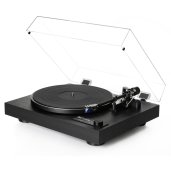 Dual CS 618BK Manual Turntable With Auto Stop BLACK