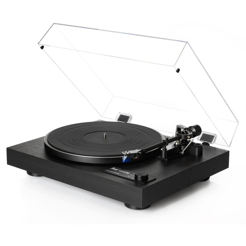 Dual CS 618BK Manual Turntable With Auto Stop BLACK