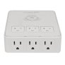 Panamax P360-DOCK Outlet Wall Dock with USB Charging Station WHITE