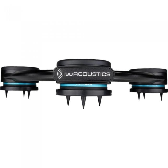 IsoAcoustics Aperta Sub XL Isolation Stand BLACK - Click Image to Close