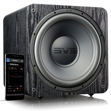 SVS SB 1000 PRO 12" Sealed Subwoofer BLACK ASH