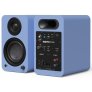 Kanto Living YU4 2nd Gen (2nd Gen) 160 W Powered Speakers System with Bluetooth 5.3 Phono Preamp USB-C ICE BLUE