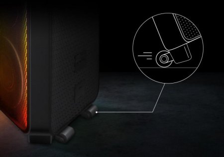 Description image for Samsung MX-ST90B Sound Tower 1700W Wireless Party Speaker BLACK