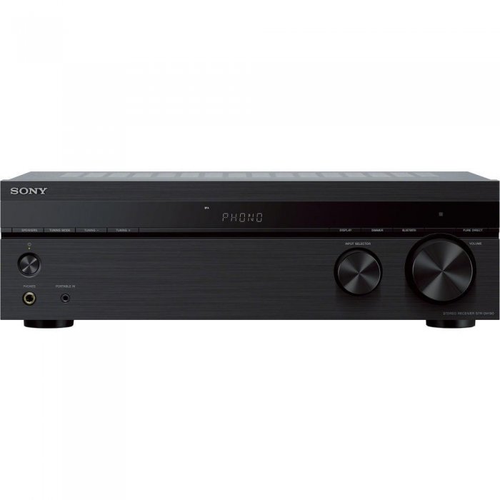 Sony STR-DH190 Stereo Amplifier/Receiver w Built-in Bluetooth & Phono Input BLACK - Click Image to Close