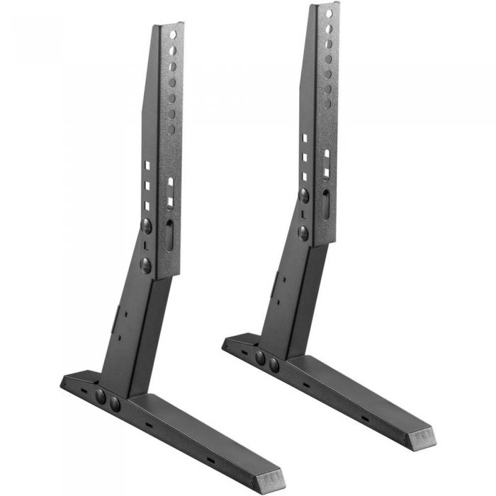 Sonora ST22 Universal Table-Top Replacement TV Stand for 13"-45" TVs BLACK - Click Image to Close